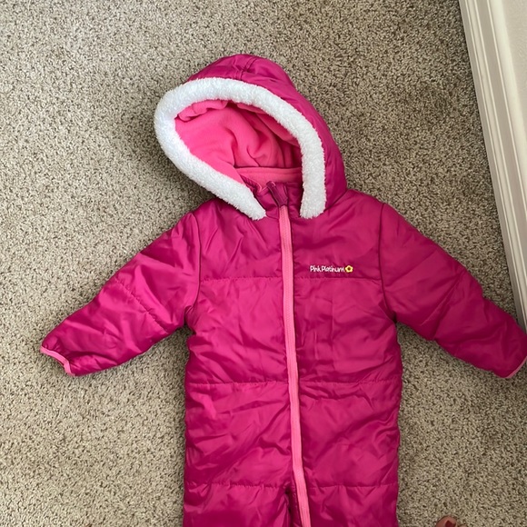 Pink Platinum Other - Pink Platinum Girls Snowsuit -18 month